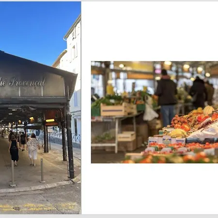 Nouveau Loft: vieille-ville, musée Picasso, marché Antibes Exterior foto